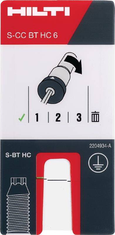 Kalibratie kaart S-CC BT HC 6 