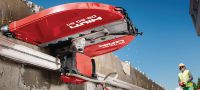 SPX MCS Equidist wandzaagblad (60HY: past op Hilti, Husqvarna® en Tyrolit®) Ultimate wandzaagblad (15 kW) voor zagen op hoge snelheid en een langere levensduur in gewapend beton (60HY asgat past op Hilti, Husqvarna® en Tyrolit® wandzagen) Toepassingen 4