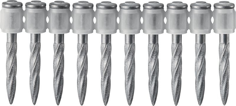 X-X MX Ultimate-kwaliteit nagels op strip voor bevestiging op beton en andere basismaterialen met kruitschiethamers