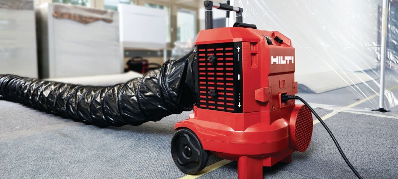 AIC 2000 luchtreiniger Handzame en lichtgewicht luchtreiniger met extra kracht voor het verwijderen van fijne luchtdeeltjes met hogere snelheid of van grotere gebieden Toepassingen 1