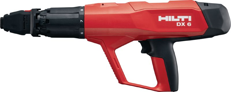 DX 6-F8 kruitschiethamer Volautomatische, zeer veelzijdige kruitschiethamer voor enkelvoudige bevestigers