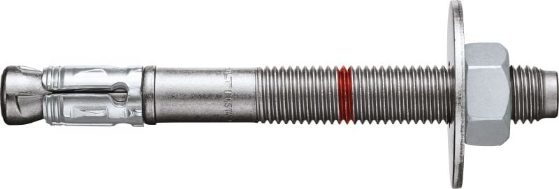 HST4 BW segmentanker Ons beste metalen segmentanker voor hoge statische en seismische belastingen in gescheurd beton (koolstofstaal, grote ring)