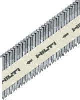 GX-WF verzinkte geprofileerde nagels Verzinkte profielnagel voor het bevestigen van hout op hout met behulp van de GX 90-WF tacker