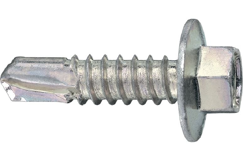 S-MD 23 Z zelfborende metalen schroeven Zelfborende schroef (verzinkt koolstofstaal) met opgedrukte flens voor middeldikke metaal-op-metaal sluitingen (tot 6 mm)