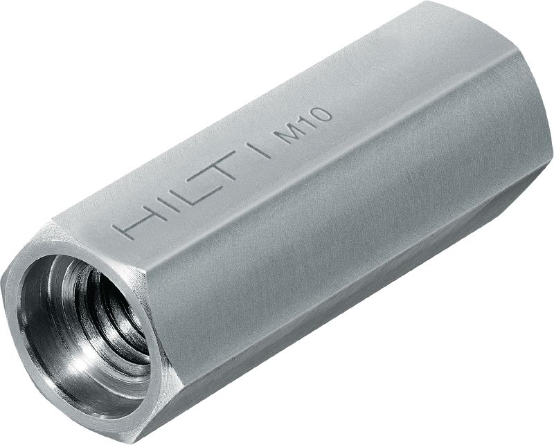 S-BT koppeling Koppelmoer voor de bevestiging van MEP-installaties op staal met behulp van S-BT of X-BT bouten