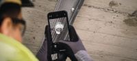 X-X MX universele gipsplaatnagels (op strip) Hoge kwaliteit nagels op strip voor bevestiging op beton en andere basismaterialen met kruitschiethamers Toepassingen 2