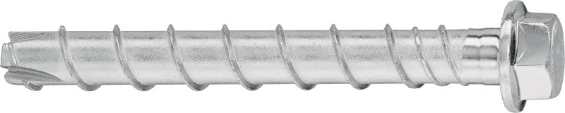 HUS3-H schroefanker Super premium schroefanker voor snelle permanente en tijdelijke bevestigingen in beton (koolstofstaal, zeskantkop)