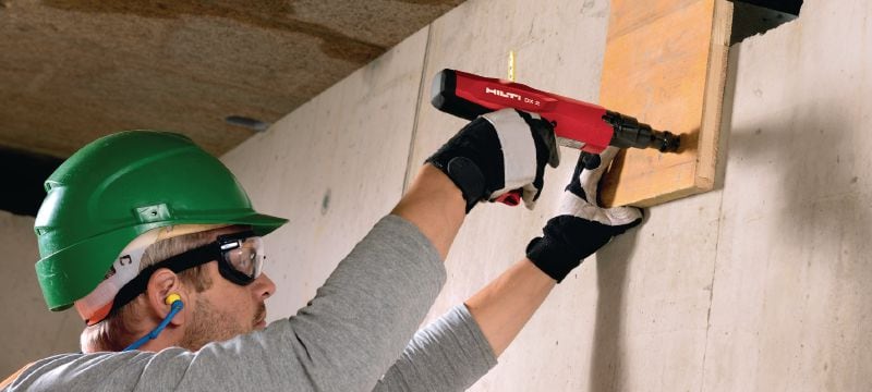 X-U P8-staal/betonnagels Enkelschot nagels voor hoge-kwaliteit bevestigingen op beton en staal met kruitschiethamers Toepassingen 1