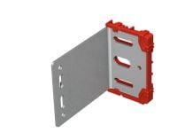 MFT-VSI M brackets Medium rvs console met voorgemonteerde isolator voor het monteren van geventileerde gevels op gebouwen met hoge thermische efficiëntie en vereisten voor brandveiligheid