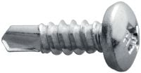 S-MD 03 PZ zelfborende metalen schroeven Zelfborende cilinderkopschroef (koolstofstaal) voor bevestiging van dunne staalprofielen aan UA-profielen