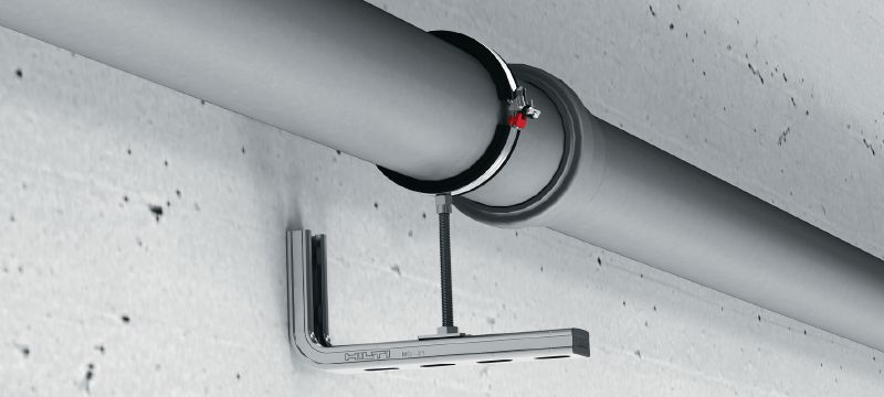 MP-U-G Snelsluiting buisbeugel met lage wrijving Gegalvaniseerde buisbeugel met lage wrijving inlage en snelsluiting voor maximale productiviteit in middelzware toepassingen Toepassingen 1