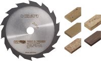 Cirkelzaagblad voor (bouw)hout Premium cirkelzaagblad voor snel zagen in constructie- en timmerhout