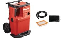 VC 4LX-22 T15 L-klasse accustofafzuiger Krachtige accustofafzuiger met groot reservoir voor aansluiting op elektrisch gereedschap en schoonmaakwerkzaamheden (nat & droog), tank van 15 liter (Nuron-accu)