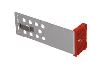 MFT-VSI M brackets Medium rvs console met voorgemonteerde isolator voor het monteren van geventileerde gevels op gebouwen met hoge thermische efficiëntie en vereisten voor brandveiligheid
