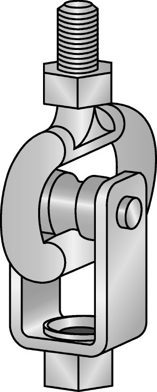 MPSG draaibare verbinder Premium verzinkte zwenk-schuifverbinder voor verwarmings- en koeltoepassingen