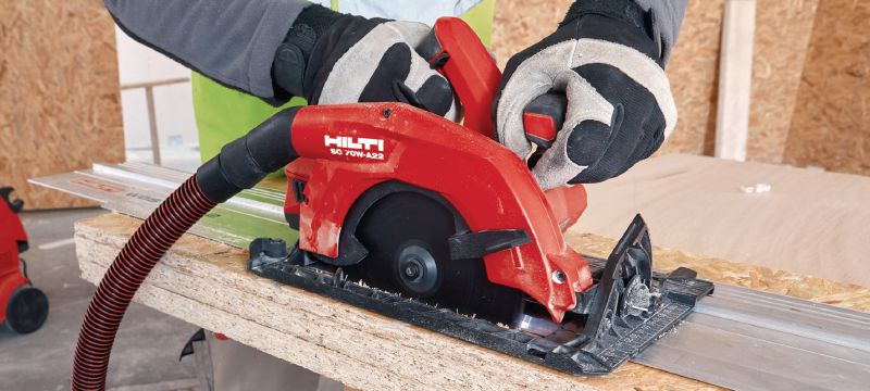 Universeel cirkelzaagblad voor hout (CPC) Krachtig cirkelzaagblad voor hout met hardmetalen tanden voor sneller zagen, langer meegaan en het maximaliseren van uw productiviteit met accuzagen Toepassingen 1