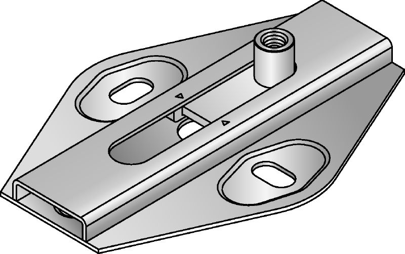 MSG 1.0 schuifverbinder Verzinkte schuifverbinder voor lichte verwarmings- en koeltoepassingen