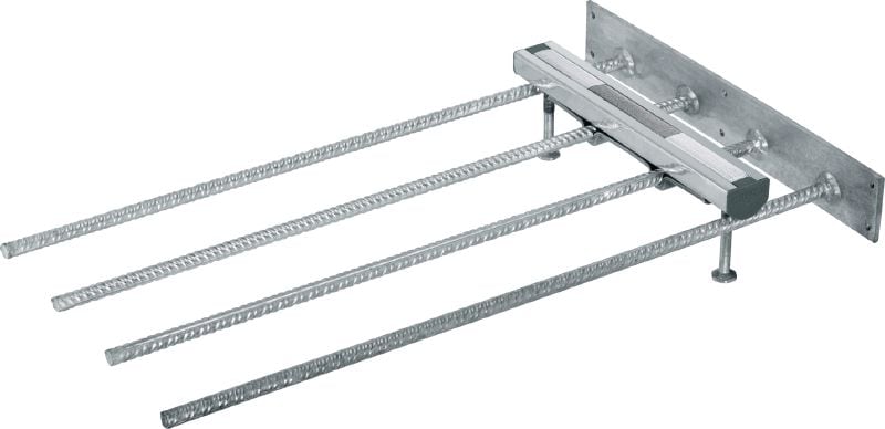 HAC hoekwapening rails voor bovenkant van platen HAC EDGE C wapeningsrails voor hoeken