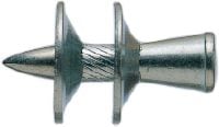 X-ENP HVB afschuifverbindings nagel Enkelschots nagel voor de bevestiging van HVB deuvels op staalconstructies met kruitschiethamers
