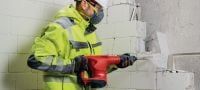 TE 500 SDS-max hakhamer Robuuste SDS Max (TE-Y)-sloophamer voor lichte hakwerkzaamheden van beton en metselwerk Toepassingen 2