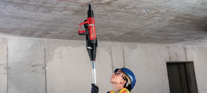 DX 6 kruitschiethamer Volautomatische kruitschiethamer: wand- en bekistingsset Toepassingen 1