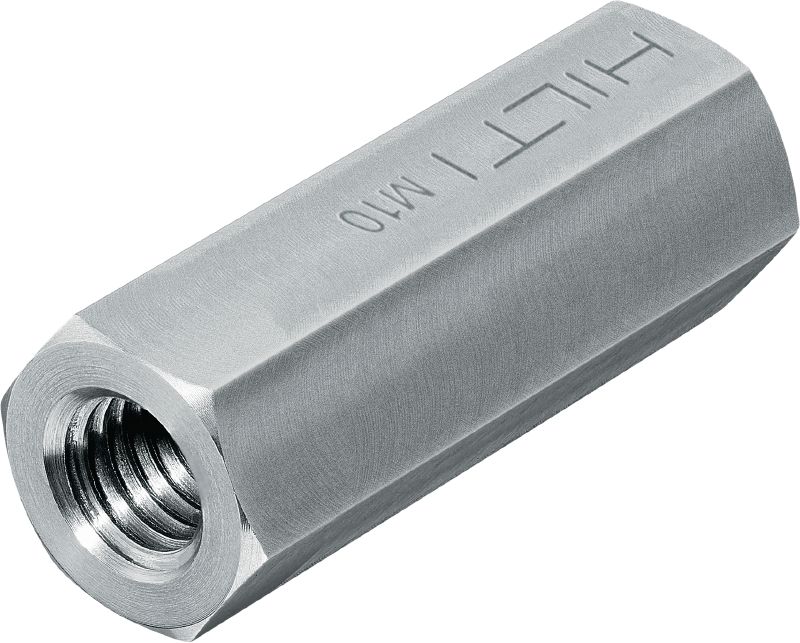 S-BT koppeling Koppelmoer voor de bevestiging van MEP-installaties op staal met behulp van S-BT of X-BT bouten