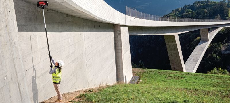 PS 300 ferroscansysteem Betondetector voor lokalisatie van wapening, dieptemeting en grootteschatting van structurele analyse Toepassingen 1