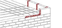 Klevend CF T 200 schuim op patroon voor traptreden Extreem snel hechtend kleefschuim uit twee componenten voor een hoge productiviteit bij het bevestigen van traptreden Toepassingen 3