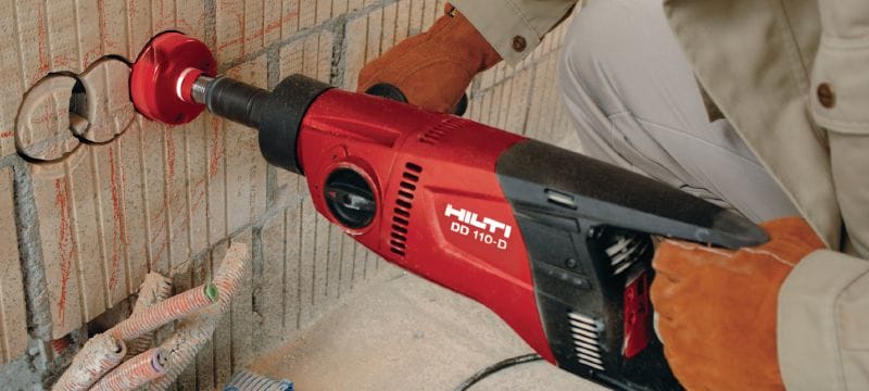 SPX-L diamantboor voor metselwerk Ultimate diamantboor voor alle soorten metselwerk – voor gereedschappen met laag vermogen (<2,5 kW), BT 5/8-opname Toepassingen 1