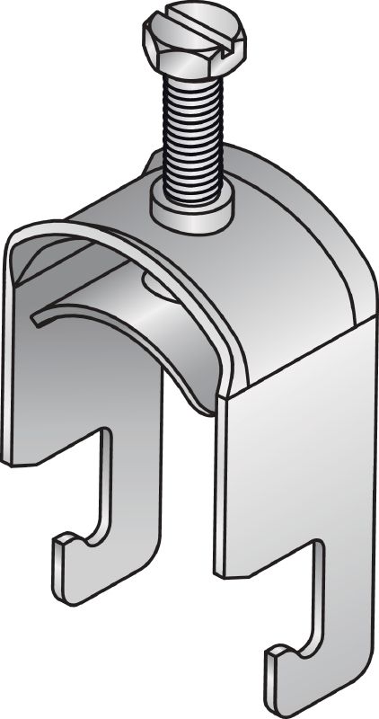 ME-BU Kabelklem Thermisch verzinkte (HDG) kabelklem voor het bevestigen van maximaal 3 kabels tegelijk