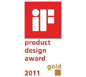                Dit product is bekroond met de "Gold" IF ontwerponderscheiding.            