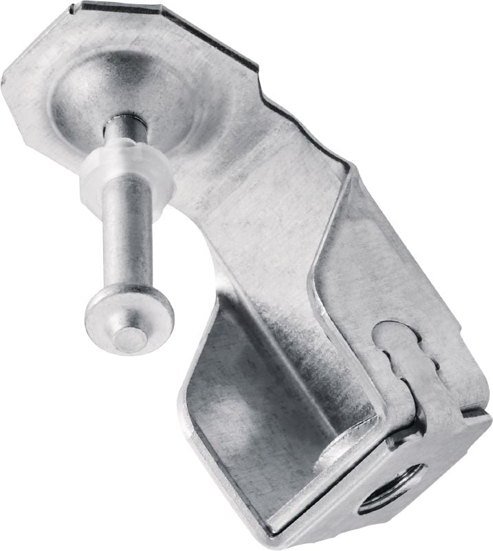 X-SCR clips voor verlaagde plafonds Clip om een plafondhanger/draadstang voor verlaagd plafond snel, gemakkelijk en zonder boren te bevestigen in beton