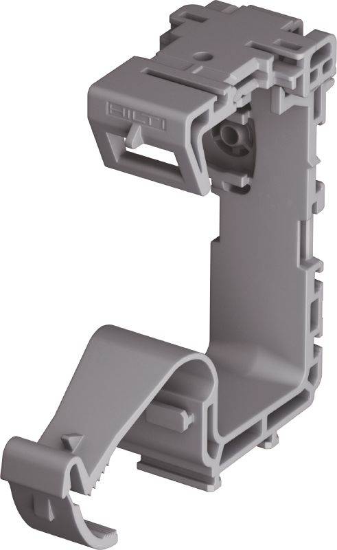 X-ECH MX (02)-kabelhouder Kunststof houder voor samengebundelde kabels, geoptimaliseerd voor nagels op strip en compatibel met een groot aantal bevestigingsmethoden en basismaterialen