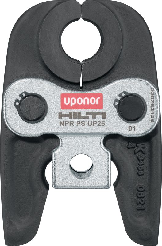 NPR PS UP persbek Persbekken voor Uponor S-Press® / S-Press Plus® persfittingen tot 50 mm. Compatibel met NPR 32-A perstang op accu