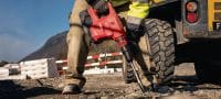 TE 60-22 accuboorhamer Krachtige SDS Max (TE-Y) accuboorhamer met actieve vibratiereductie en beveiliging tegen vastslaan voor zwaar boor- en beitelwerk in beton (Nuron) Toepassingen 9