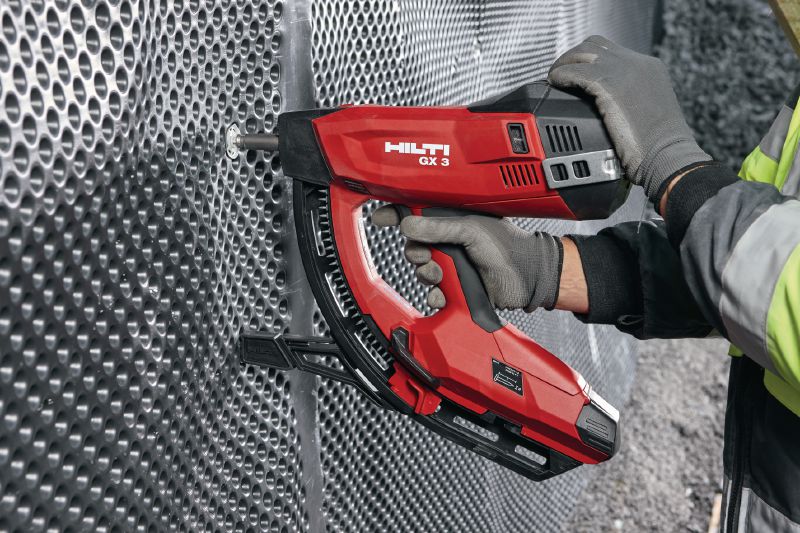 Hertogin Rijke man twist GX 3 gasaangedreven schiethamer - Gasschiethamers voor directe bevestiging  - Hilti Nederland