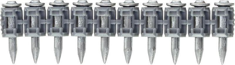 X-GN MX betonnagels (op strip) Standaard nagel op strip voor gebruik met de GX 120-gashamer op beton en andere basismaterialen