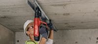X-X MX universele gipsplaatnagels (op strip) Hoge kwaliteit nagels op strip voor bevestiging op beton en andere basismaterialen met kruitschiethamers Toepassingen 4