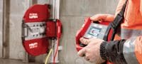 SPX MCS Equidist wandzaagblad (60HY: past op Hilti, Husqvarna® en Tyrolit®) Ultimate wandzaagblad (15 kW) voor zagen op hoge snelheid en een langere levensduur in gewapend beton (60HY asgat past op Hilti, Husqvarna® en Tyrolit® wandzagen) Toepassingen 2