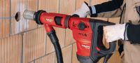 TE DRS-Y-stofafzuiging Stofafzuigingssysteem voor boren en hakken in beton met de Hilti SDS Max (TE-Y)-combihamers Toepassingen 4