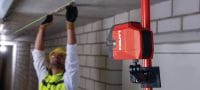 PM 20-CGE loodlaser met hoge precisie en kruislijnlaser Combi-laser met hoge precisie en groene straal, 2 lijnen en 4 punten voor het zetten van loodlijnen, nivelleren, uitlijnen en vierkant maken Toepassingen 4