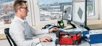 PS 300 ferroscansysteem Betondetector voor lokalisatie van wapening, dieptemeting en grootteschatting van structurele analyse Toepassingen 6