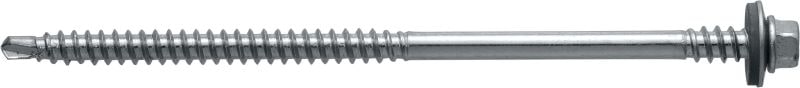 S-CDW51S sandwichpaneelschroeven Sandwichpaneelschroef (A2 roestvrij staal) met 16 mm ring en steundraad voor houten basisconstructie