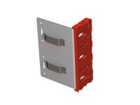 MFT-VSI L brackets Grote roestvast stalen brackets met voorgemonteerde isolator voor het monteren van geventileerde gevels op gebouwen met hoge thermische efficiëntie en vereisten voor brandveiligheid