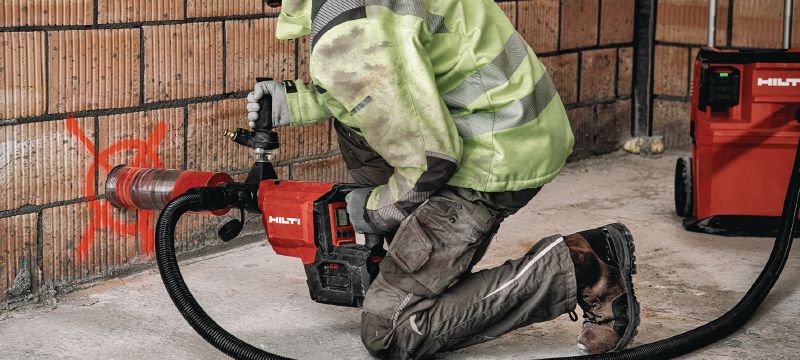 SPX-A-speed-boor Ultieme kernboor voor boren uit de hand en op statief in vrijwel alle soorten beton en metselwerk – kernboor voor accuboormachines Toepassingen 1