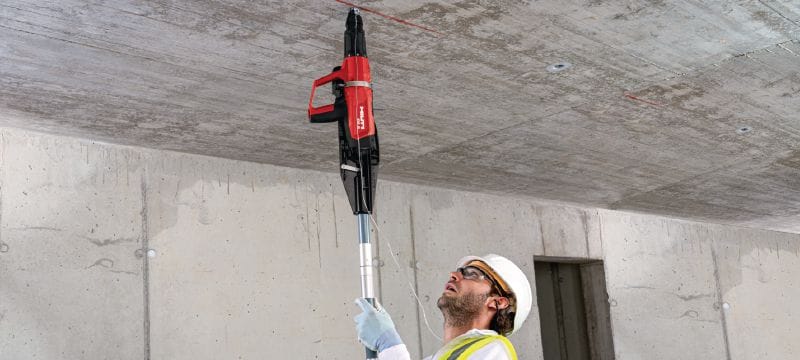 DX 6 kruitschiethamer Volautomatische kruitschiethamer: wand- en bekistingsset Toepassingen 1