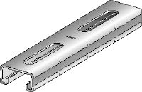 MQ-21-RA2 C-Rail profiel Roestvaststalen (A2) C-Rail profiel voor lichte toepassingen