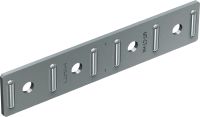 MT-CT-H4 Verbindingsplaat voor schoren Platte railverbinder voor gebruik als verlenger in lengterichting voor MT-kanalen