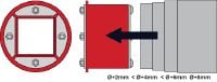 CFS-T AS-adapter Adapter om de buitendiameter van CFS-T RR- en CFS-T RRS-afdichtstoppen aan te passen Toepassingen 1