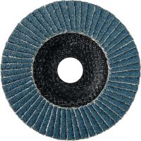 AF-D FT SP lamellenschijf Premium platte lamellenschijven met fibersteunschijf voor grof tot fijn slijpen van rvs, staal en andere metalen